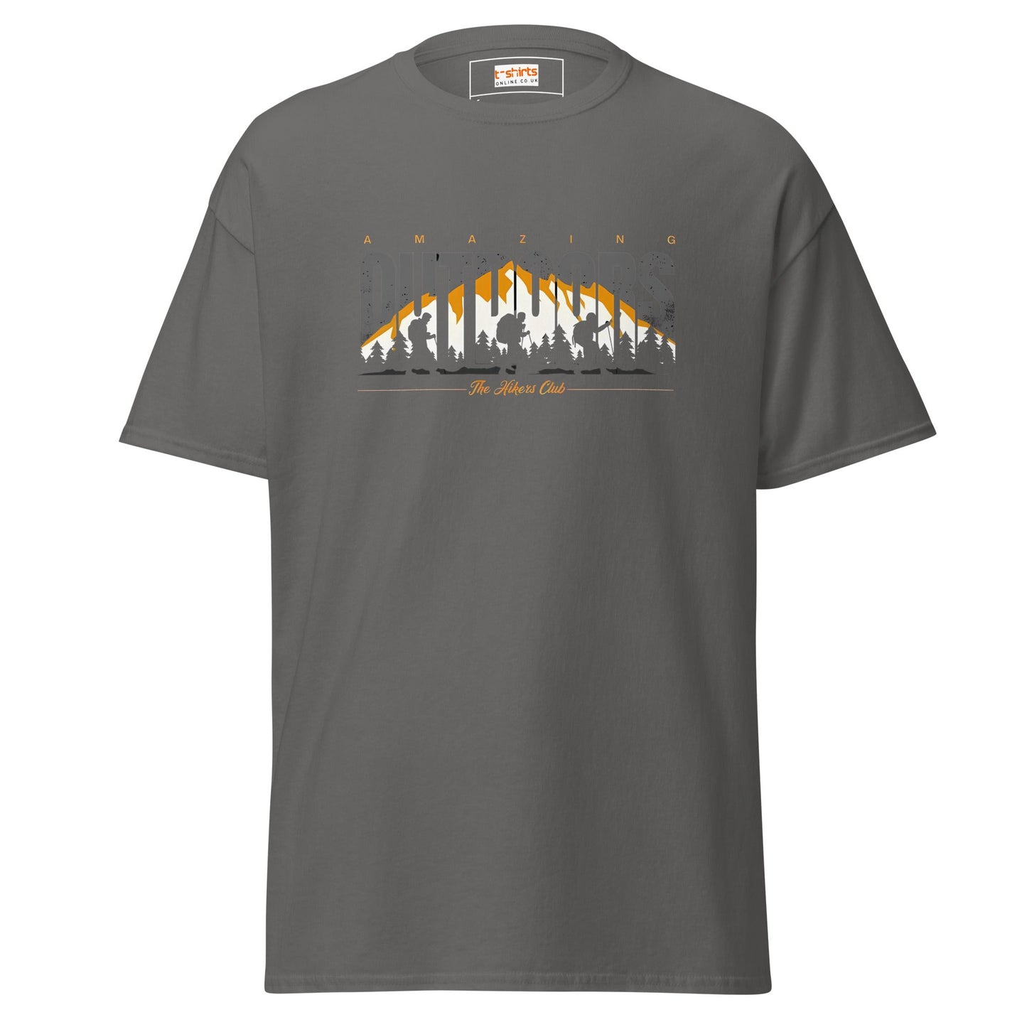 Amazing Outdoors | Adventure T-Shirt - Charcoal - T-Shirts Online