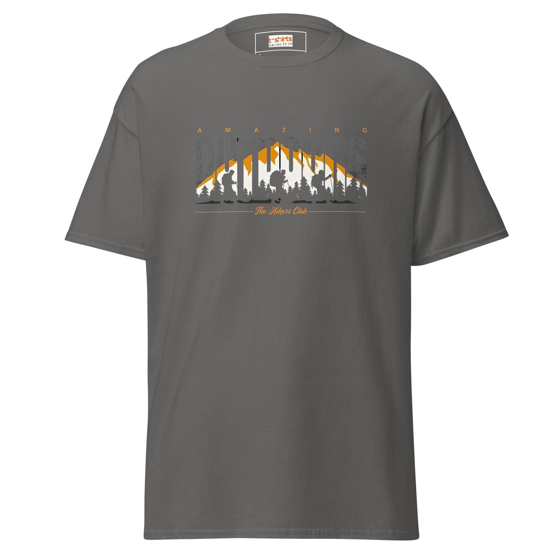 Amazing Outdoors | Adventure T-Shirt - Charcoal - T-Shirts Online