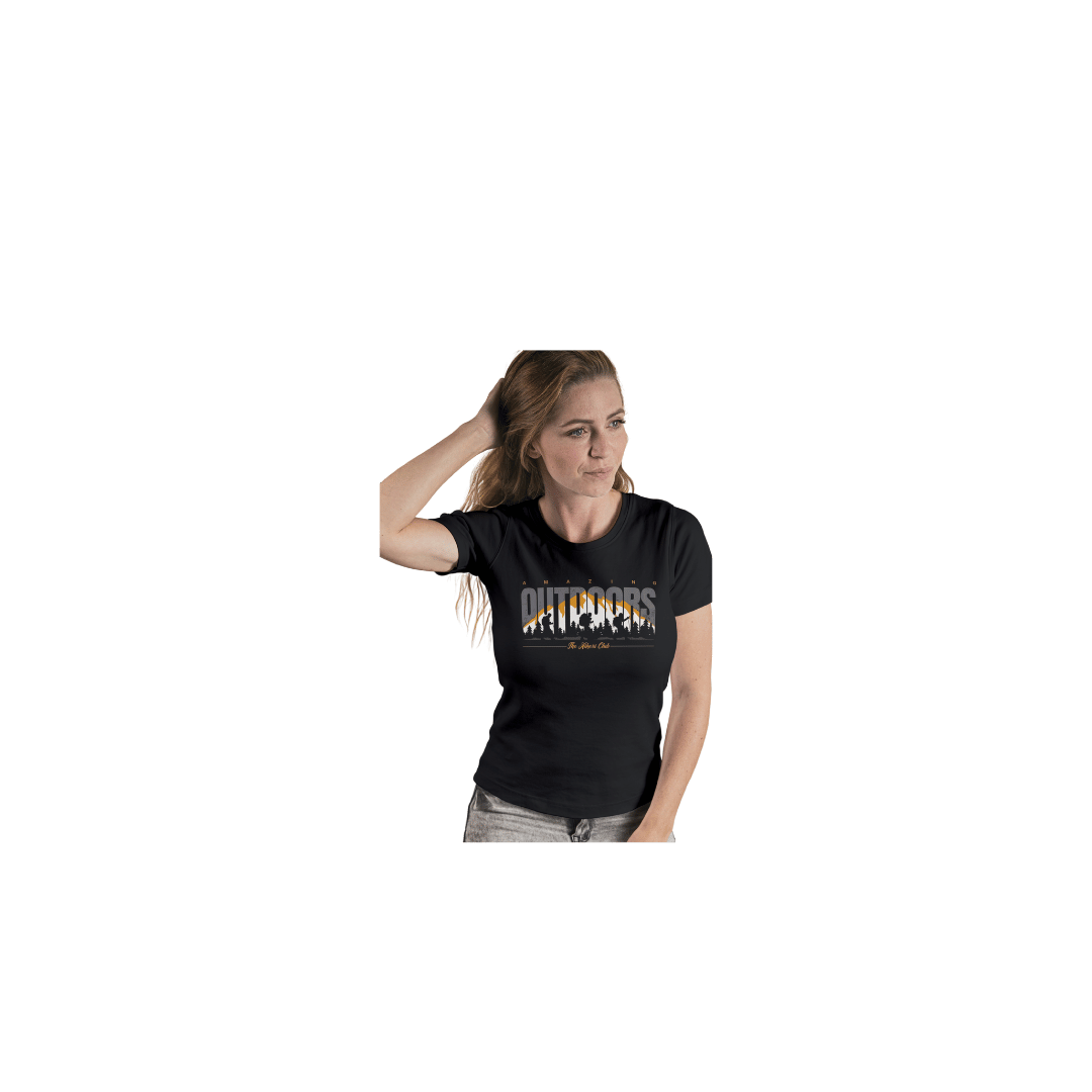 Amazing Outdoors | Adventure T-Shirt - Charcoal - T-Shirts Online
