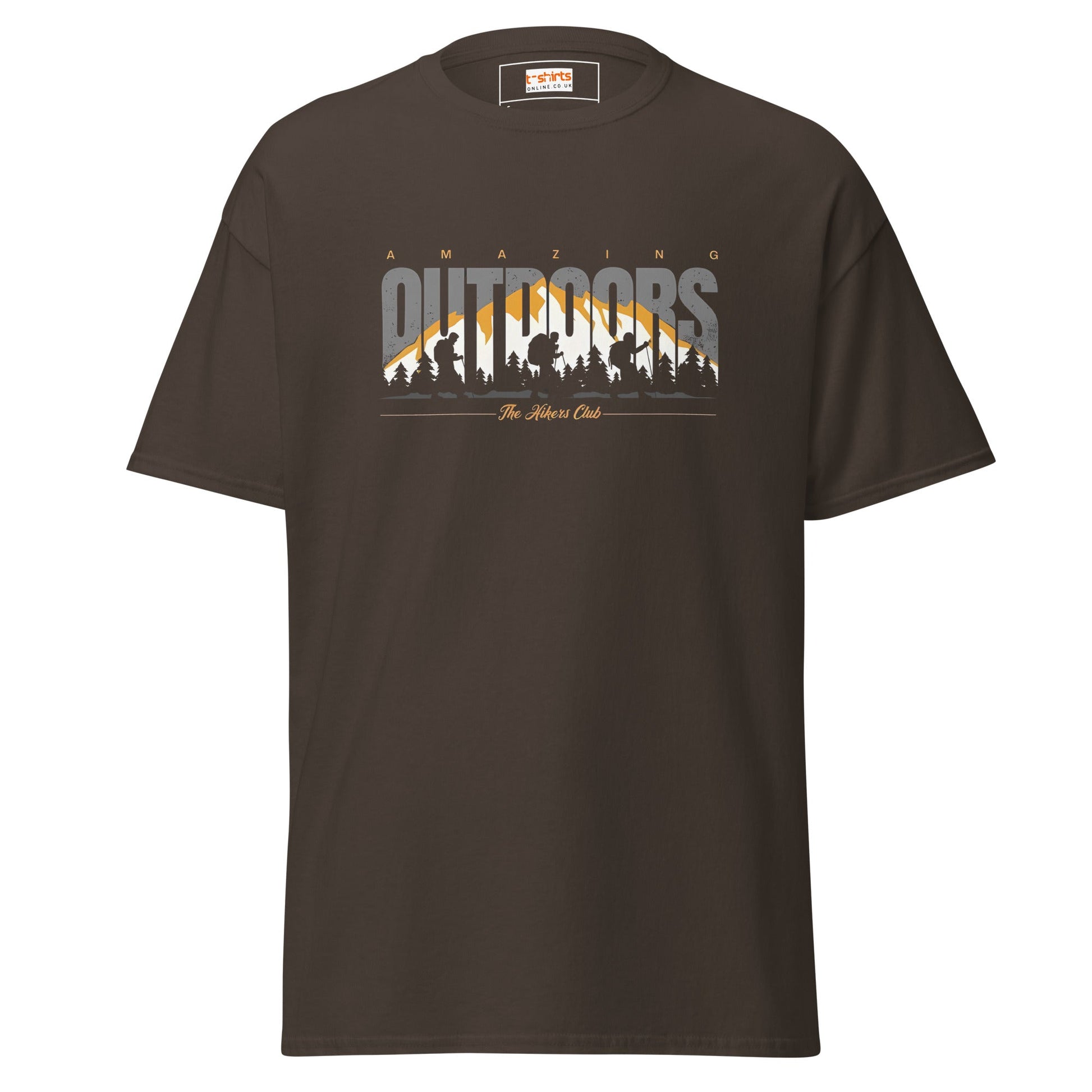 Amazing Outdoors | Adventure T-Shirt - Dark Chocolate - T-Shirts Online