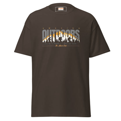 Amazing Outdoors | Adventure T-Shirt - Dark Chocolate - T-Shirts Online