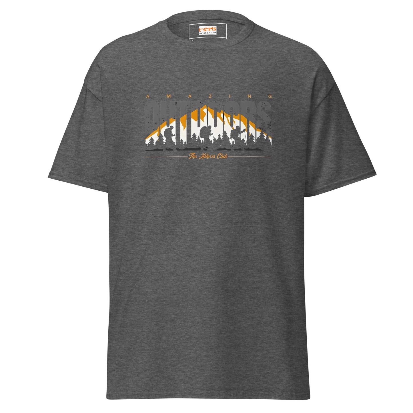 Amazing Outdoors | Adventure T-Shirt - Dark Heather - T-Shirts Online
