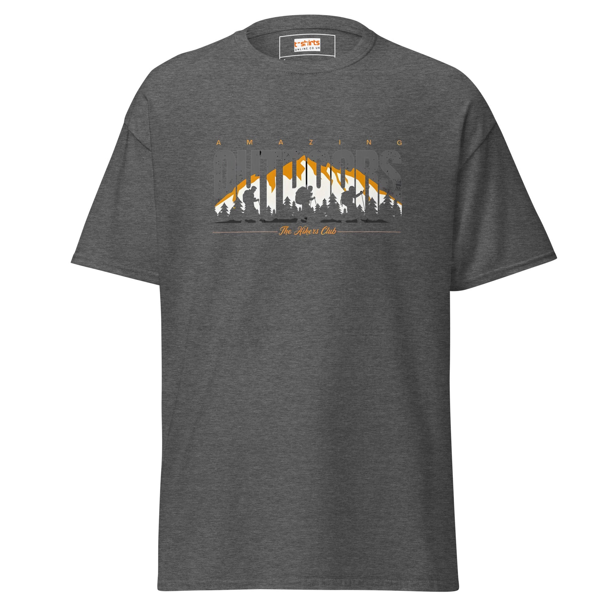 Amazing Outdoors | Adventure T-Shirt - Dark Heather - T-Shirts Online