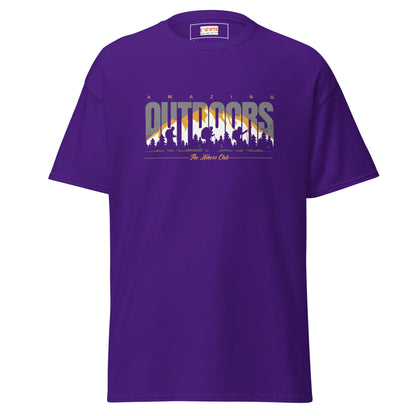 Amazing Outdoors | Adventure T-Shirt - Purple - T-Shirts Online