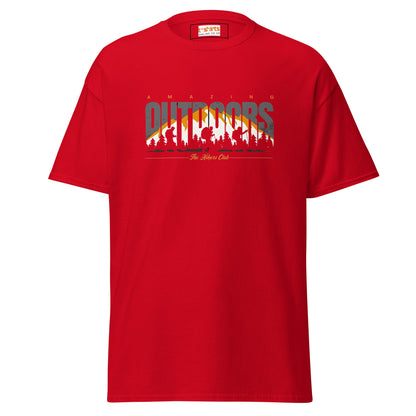 Amazing Outdoors | Adventure T-Shirt - Red - T-Shirts Online