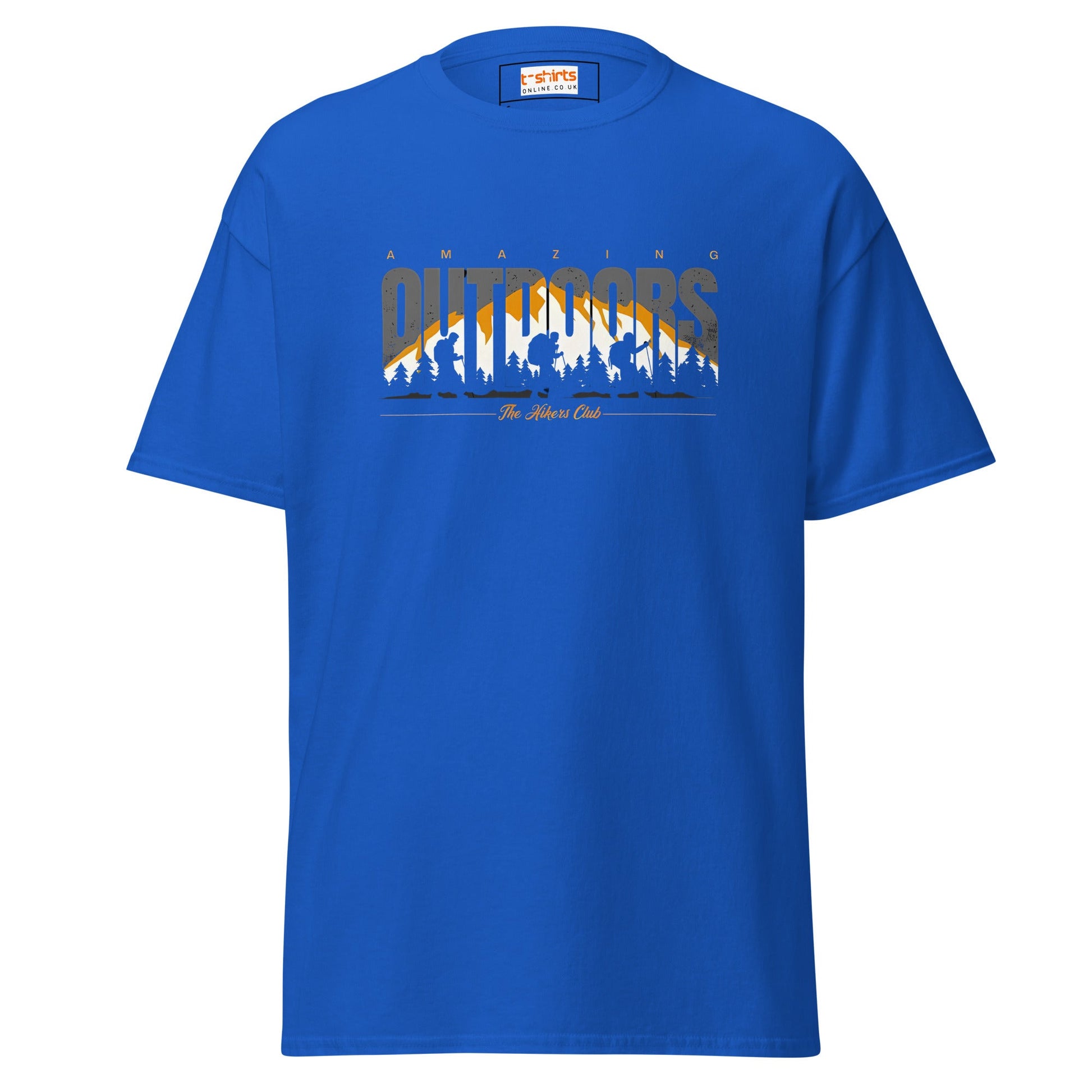 Amazing Outdoors | Adventure T-Shirt - Royal - T-Shirts Online