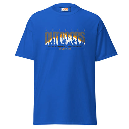 Amazing Outdoors | Adventure T-Shirt - Royal - T-Shirts Online