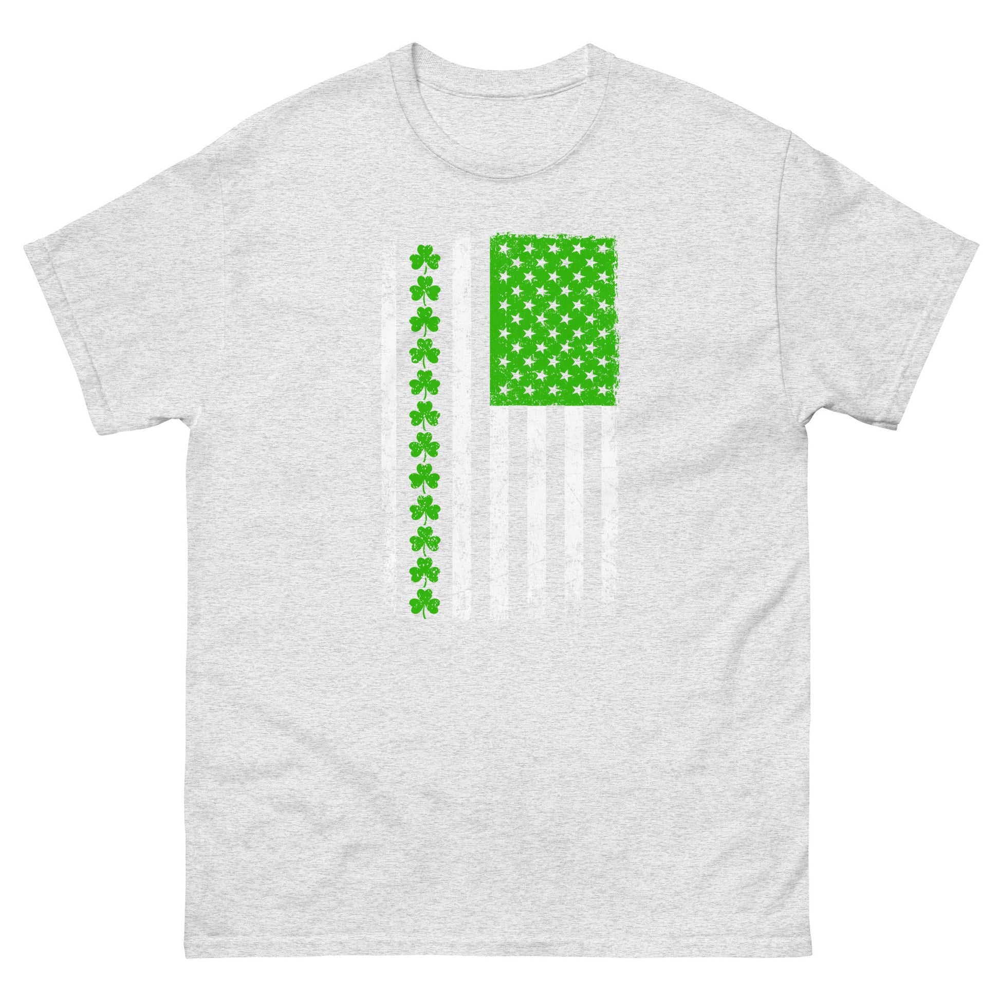 American Irish | St Patrick's Day T-Shirt - Ash - T-Shirts Online