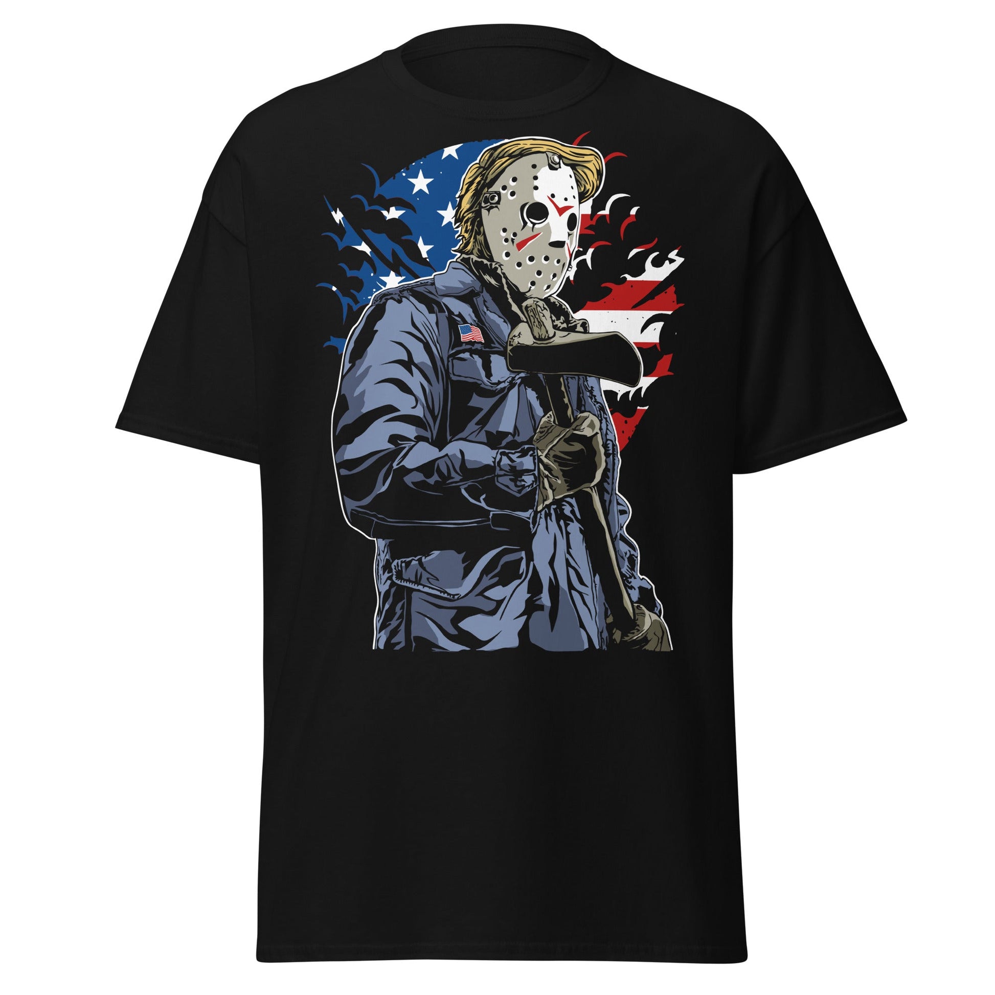 American Killer Horror Parody T-Shirt - S - T-Shirts Online