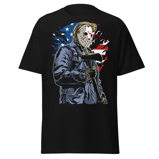 American Killer Horror Parody T-Shirt - S - T-Shirts Online