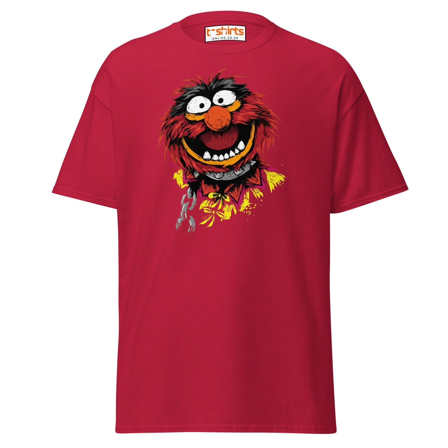 Animal Muppets T-Shirt | Wild Cartoon Graphic Tee - Cardinal - T-Shirts Online