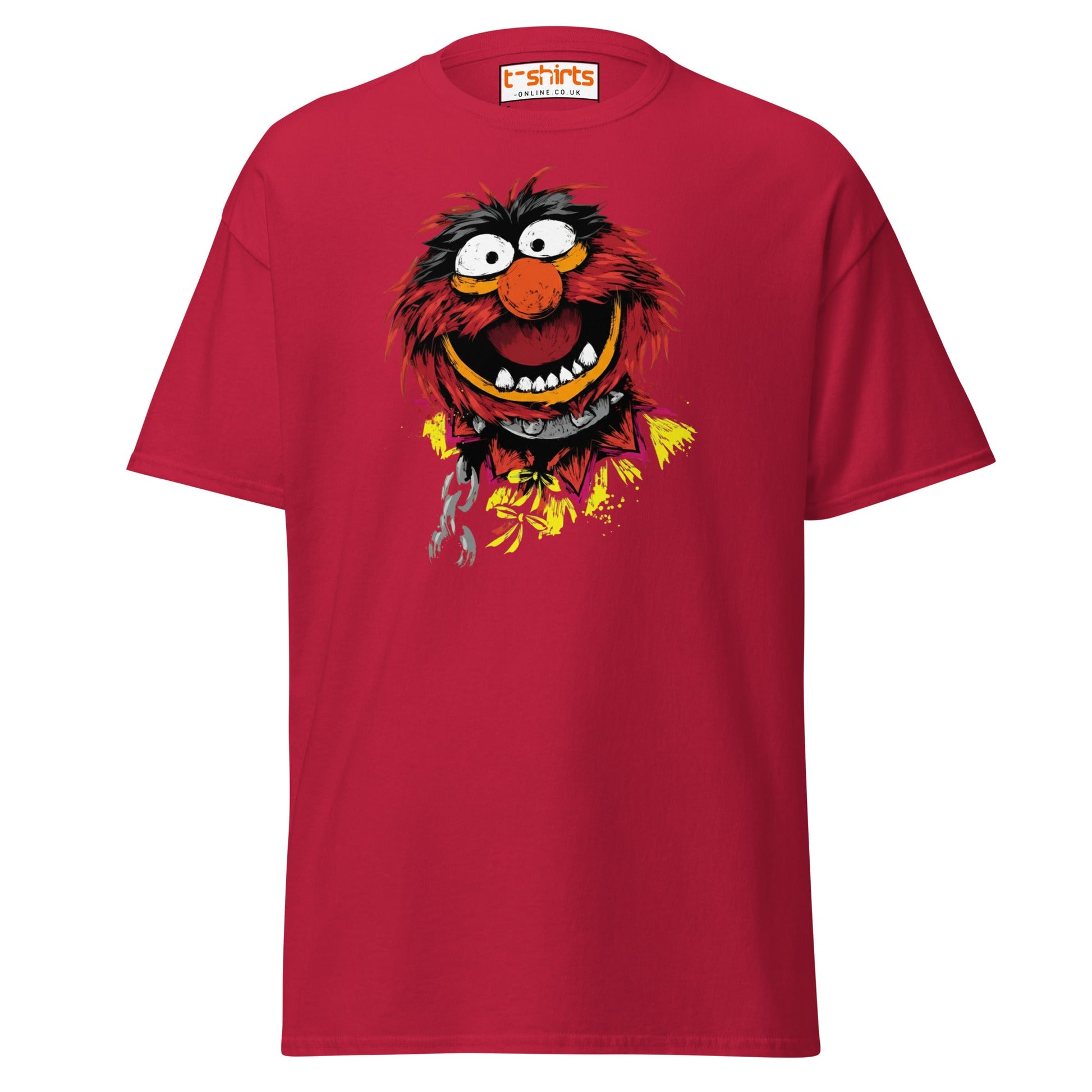 Animal Muppets T-Shirt | Wild Cartoon Graphic Tee - Cardinal - T-Shirts Online