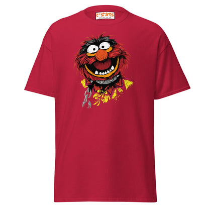 Animal Muppets T-Shirt | Wild Cartoon Graphic Tee - Cardinal - T-Shirts Online