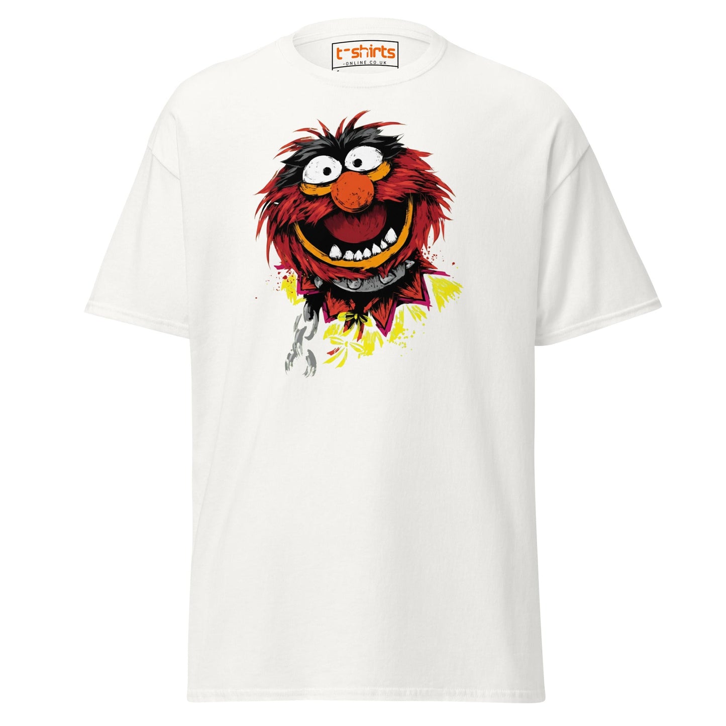 Animal Muppets T-Shirt | Wild Cartoon Graphic Tee - White - T-Shirts Online