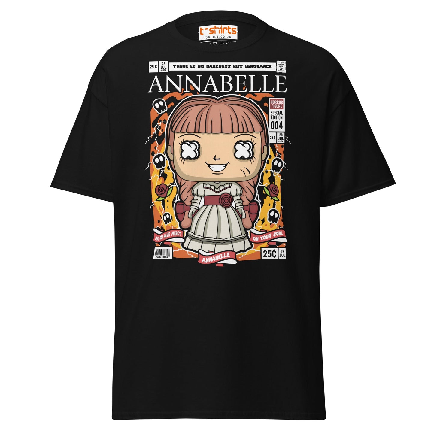 Annabelle Funko Style Horror T-Shirt - Black - T-Shirts Online