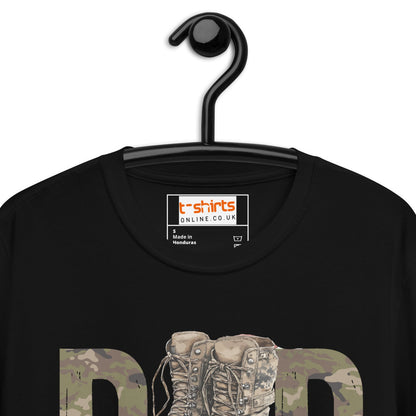 Armed Forces Dad T-Shirt | Military Father’s Day - Black - T-Shirts Online