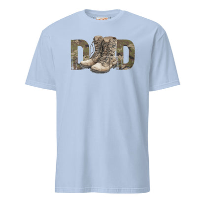 Armed Forces Dad T-Shirt | Military Father’s Day - Light Blue - T-Shirts Online