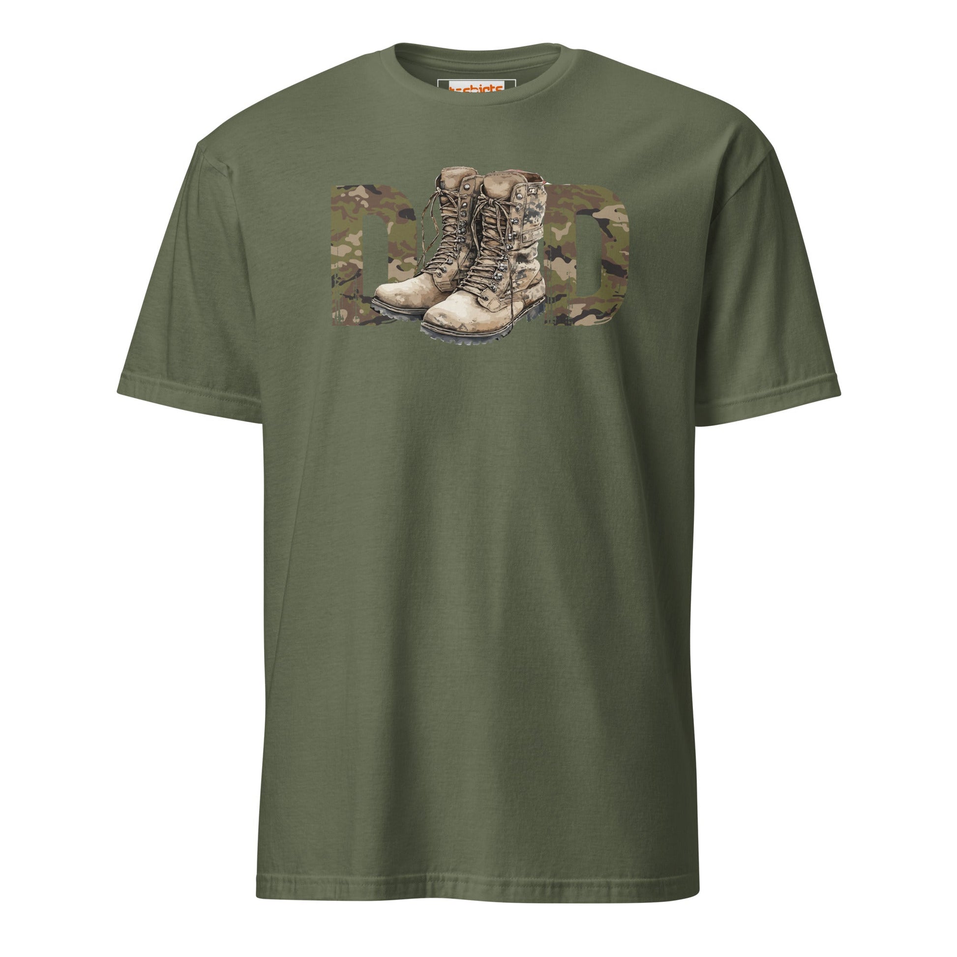 Armed Forces Dad T-Shirt | Military Father’s Day - Military Green - T-Shirts Online