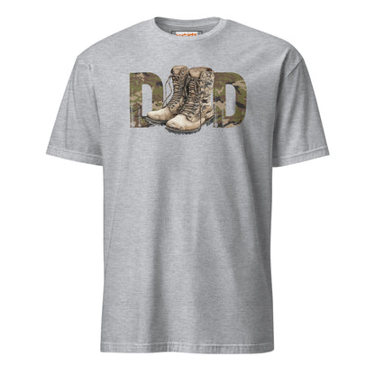 Armed Forces Dad T-Shirt | Military Father’s Day - Sport Grey - T-Shirts Online