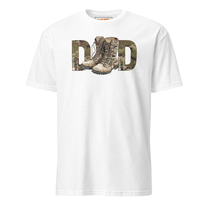 Armed Forces Dad T-Shirt | Military Father’s Day - White - T-Shirts Online