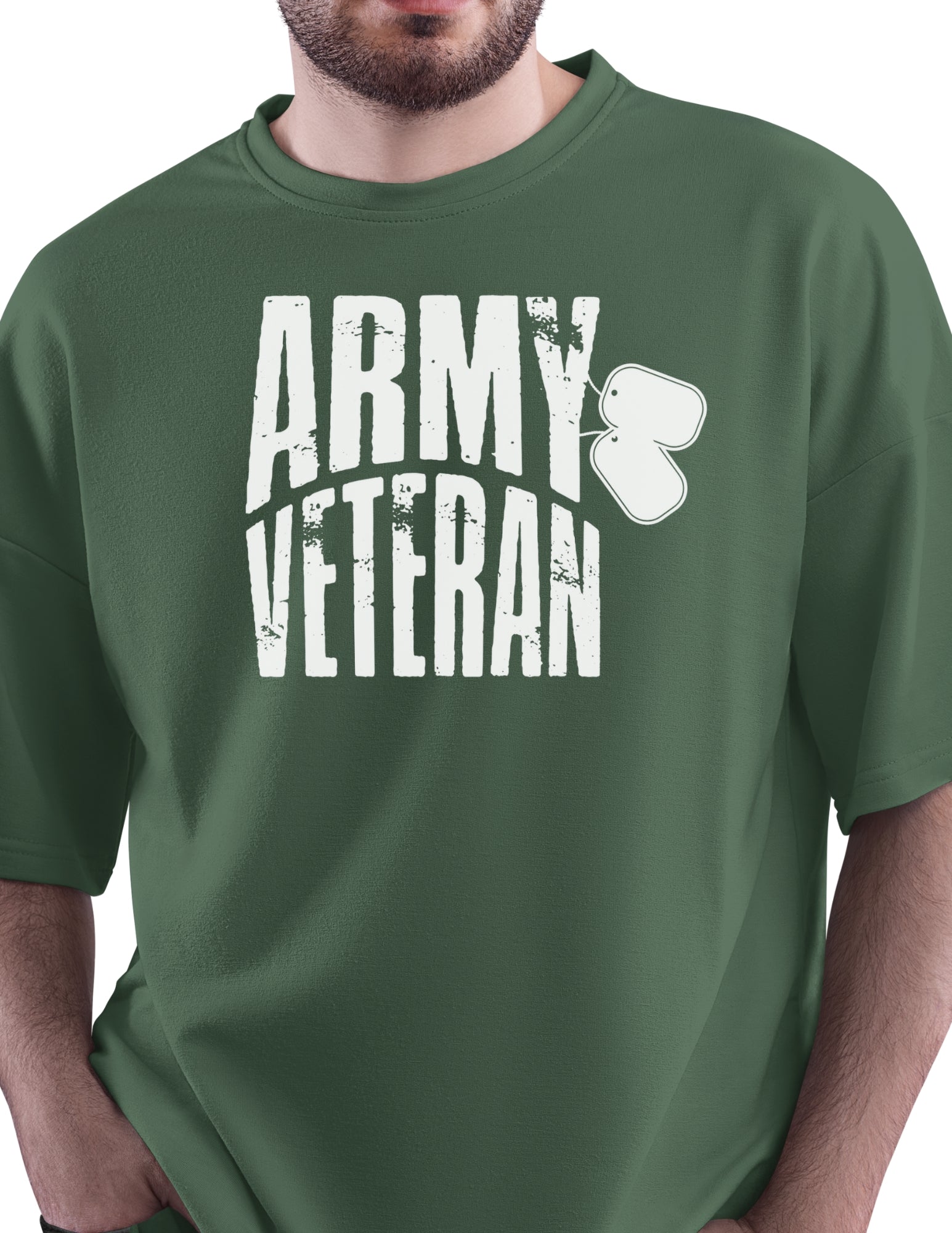 Army Veteran T-Shirt | Military Army T-Shirt - Black - T-Shirts Online