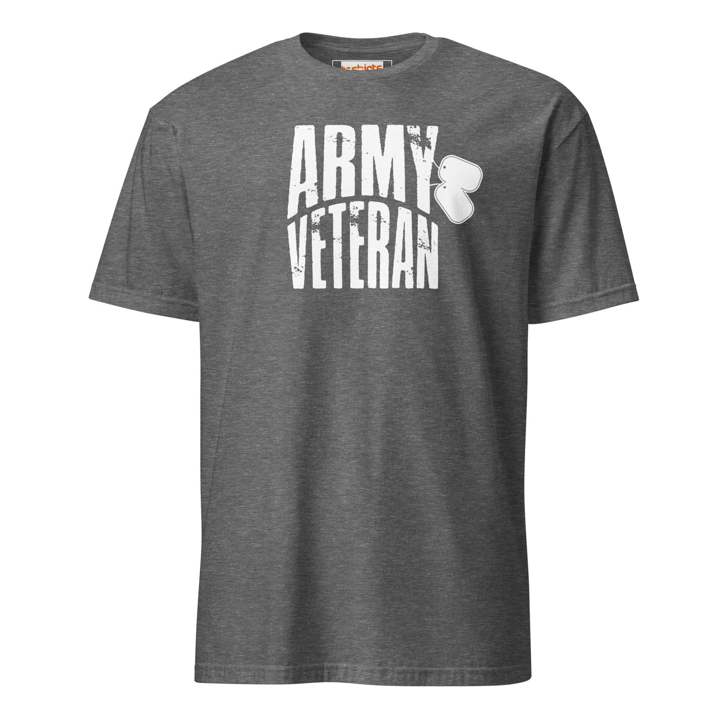 Army Veteran T-Shirt | Military Army T-Shirt - Graphite Heather - T-Shirts Online