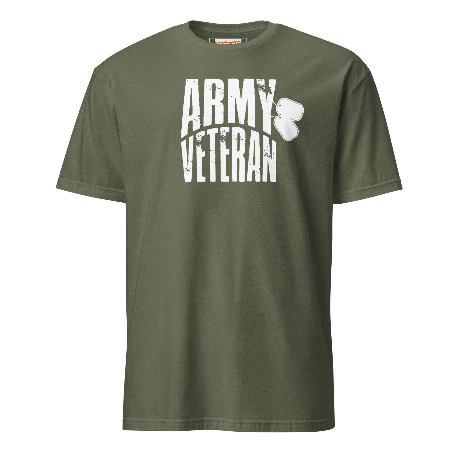 Army Veteran T-Shirt | Military Army T-Shirt - Military Green - T-Shirts Online