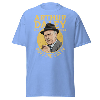 Arthur Daley Used Motors T-Shirt - Every One A Go - Er Tee - Carolina Blue - T-Shirts Online