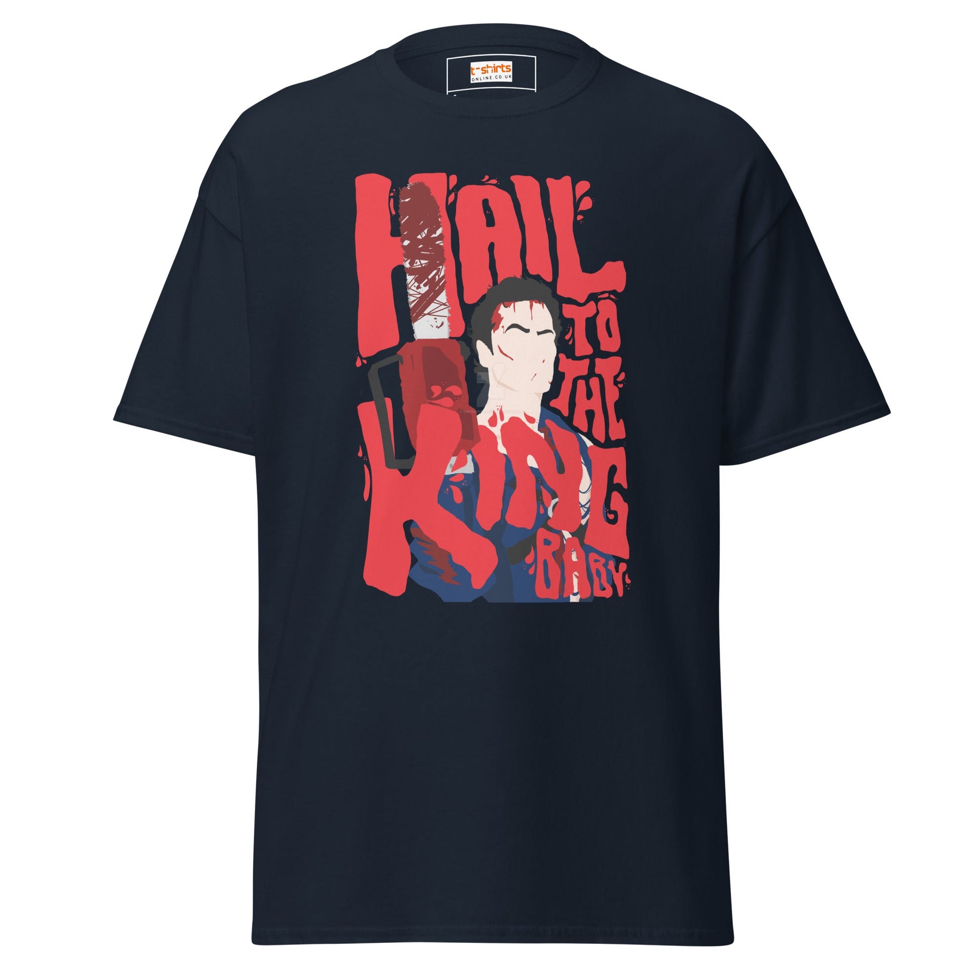Ash Williams | Evil Dead T-Shirt - Navy - T-Shirts Online