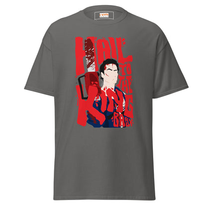 Ash Williams | Evil Dead T-Shirt - Charcoal - T-Shirts Online