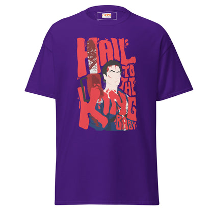 Ash Williams | Evil Dead T-Shirt - Purple - T-Shirts Online