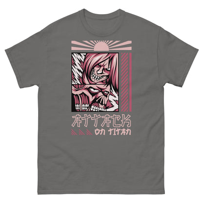Attack On Titan | Anime T-Shirt - Charcoal - T-Shirts Online