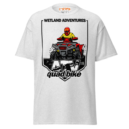 ATV Quad Bike T-Shirt – Extreme Off - Road Rider Tee - Ash - T-Shirts Online
