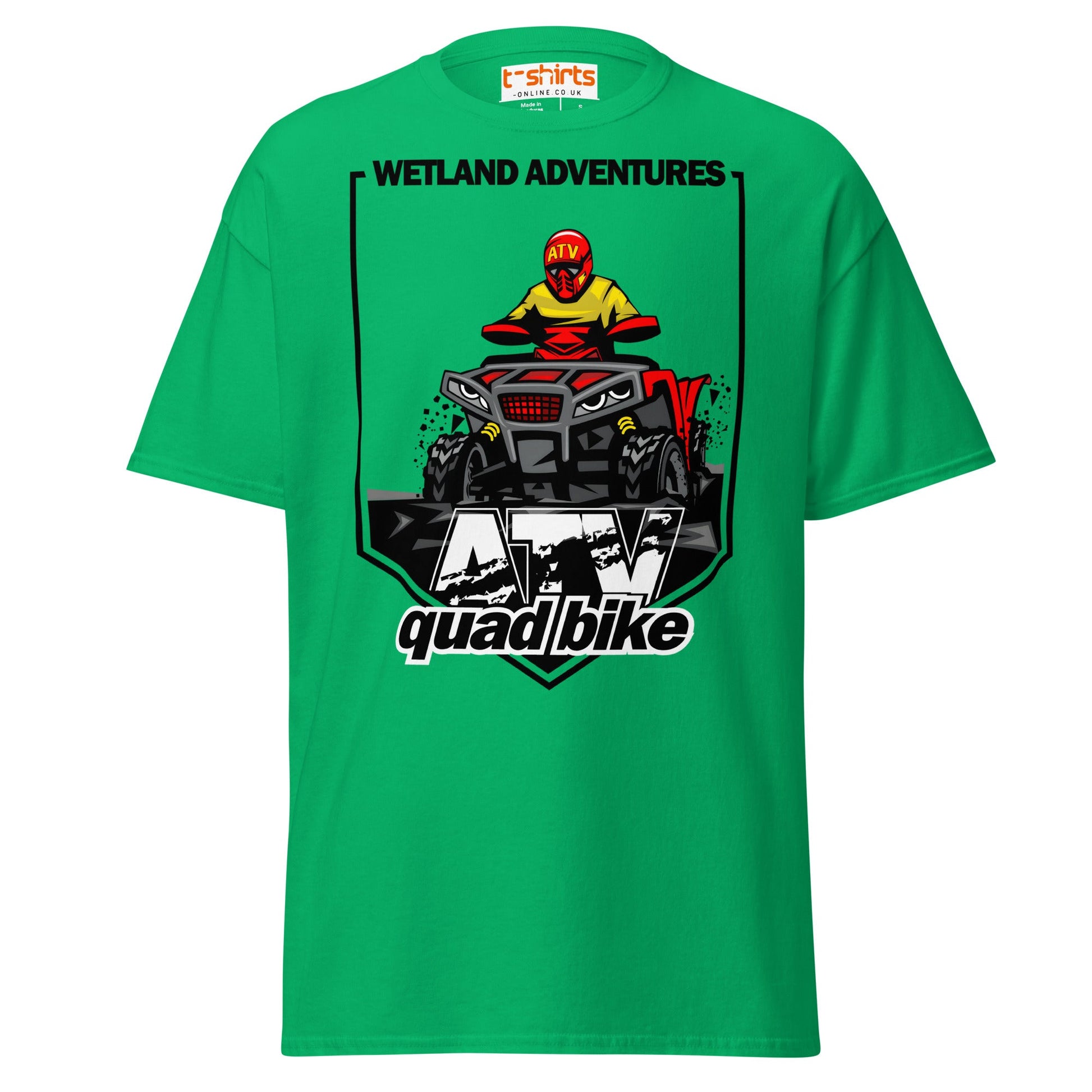ATV Quad Bike T-Shirt – Extreme Off - Road Rider Tee - Irish Green - T-Shirts Online