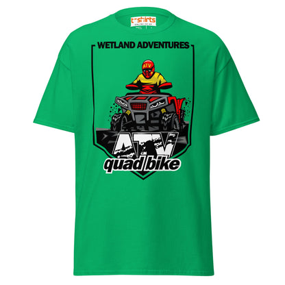 ATV Quad Bike T-Shirt – Extreme Off - Road Rider Tee - Irish Green - T-Shirts Online