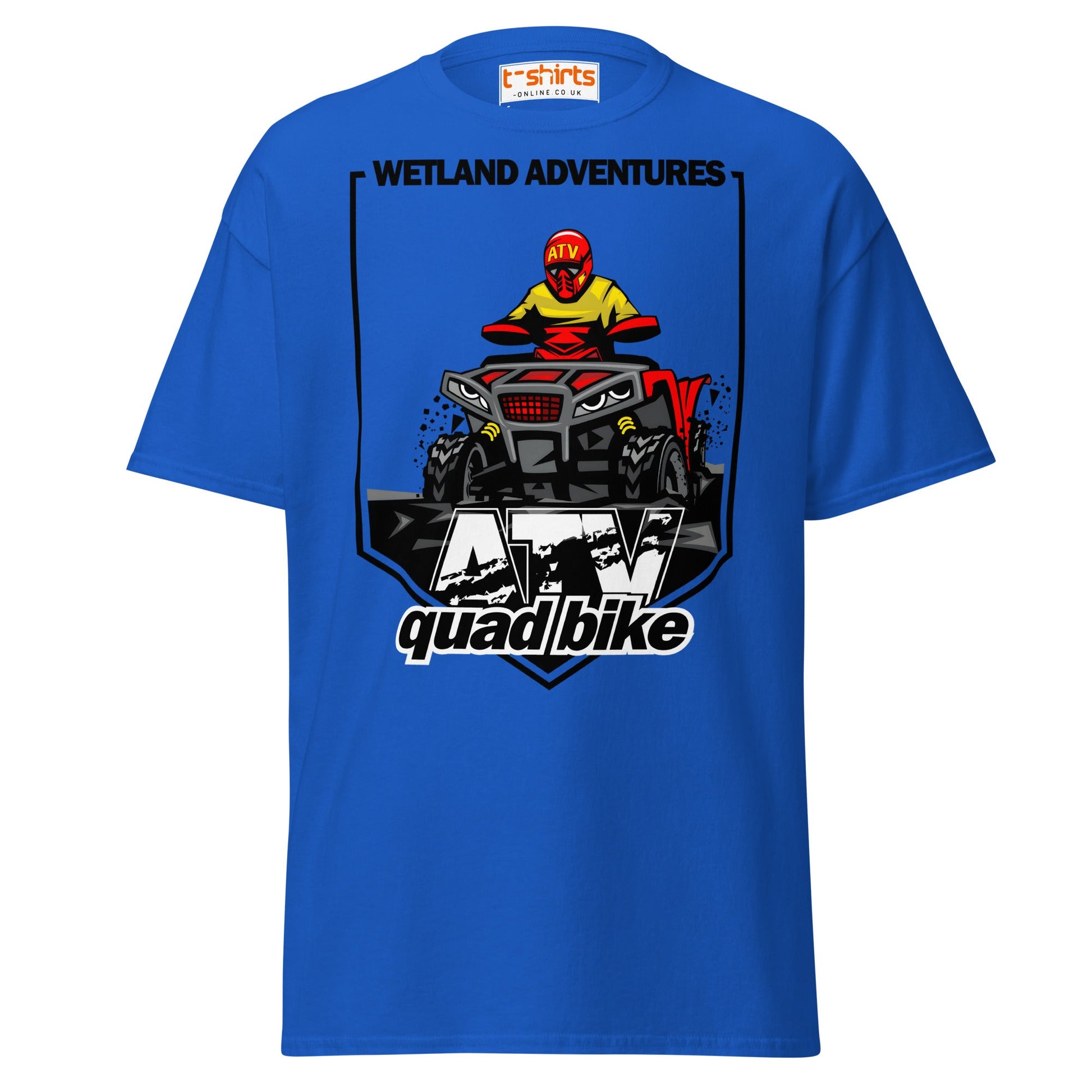 ATV Quad Bike T-Shirt – Extreme Off - Road Rider Tee - Royal - T-Shirts Online