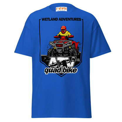 ATV Quad Bike T-Shirt – Extreme Off - Road Rider Tee - Royal - T-Shirts Online