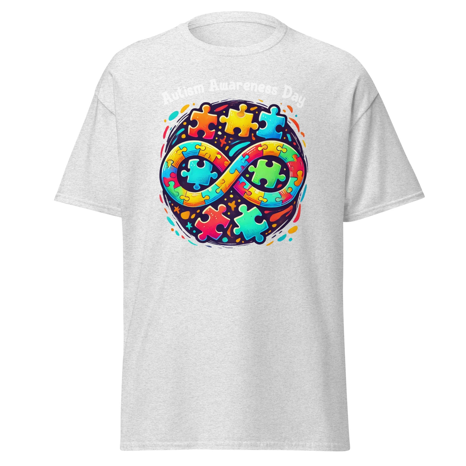 Autism Awareness Day | Autism T-Shirt - Ash - T-Shirts Online