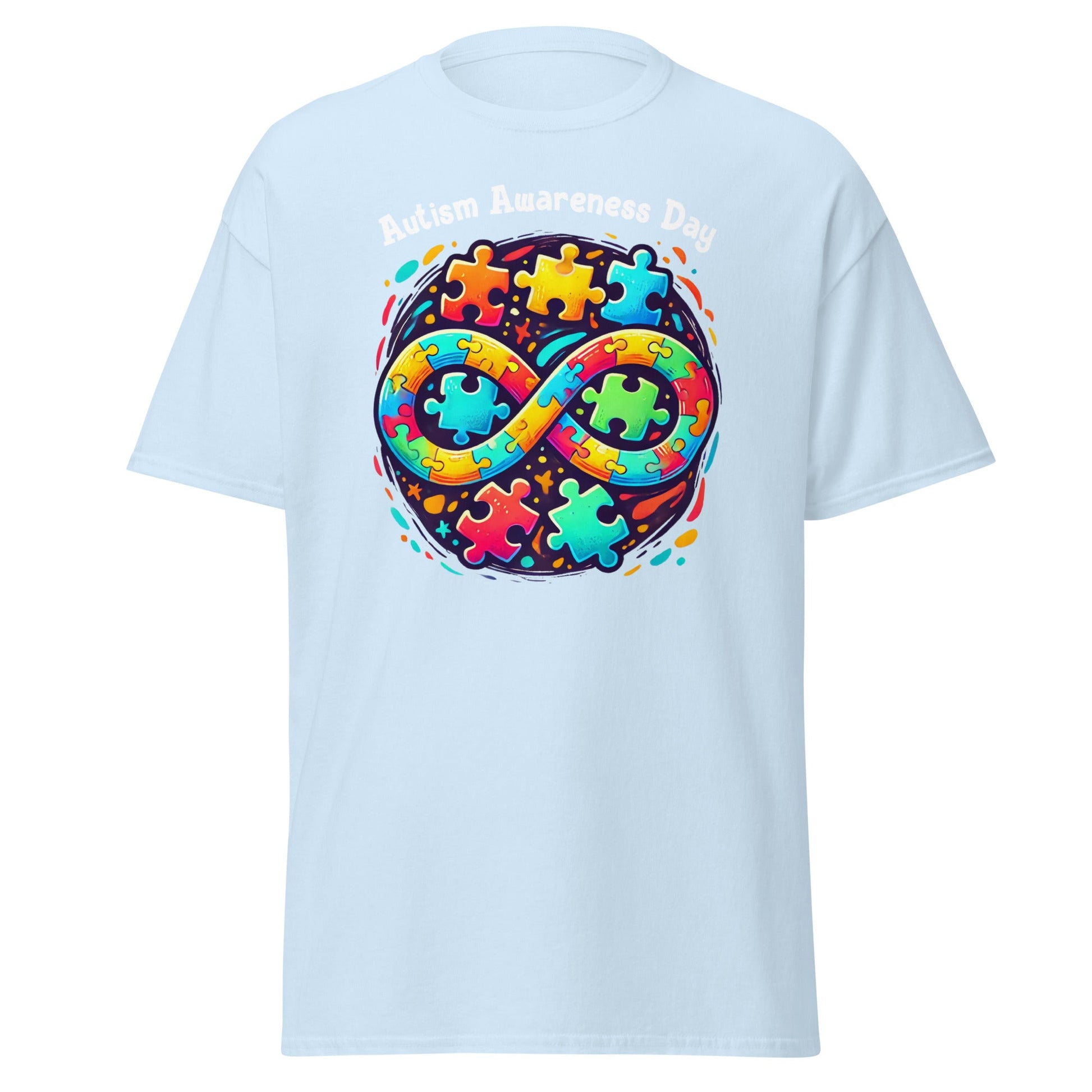 Autism Awareness Day | Autism T-Shirt - Light Blue - T-Shirts Online