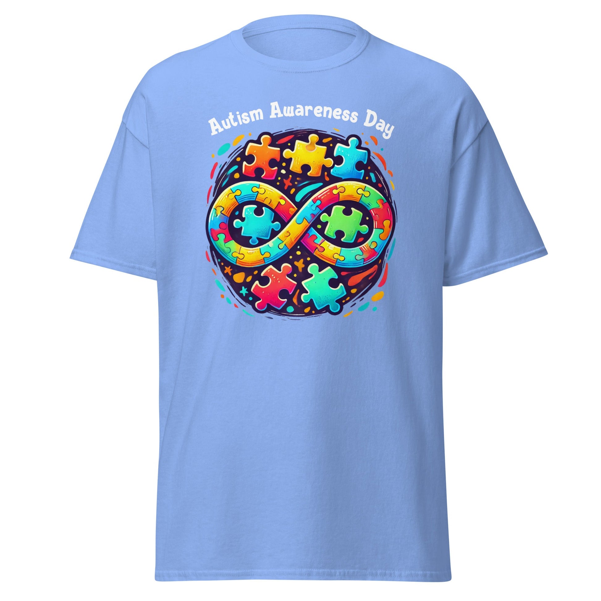 Autism Awareness Day | Autism T-Shirt - Carolina Blue - T-Shirts Online