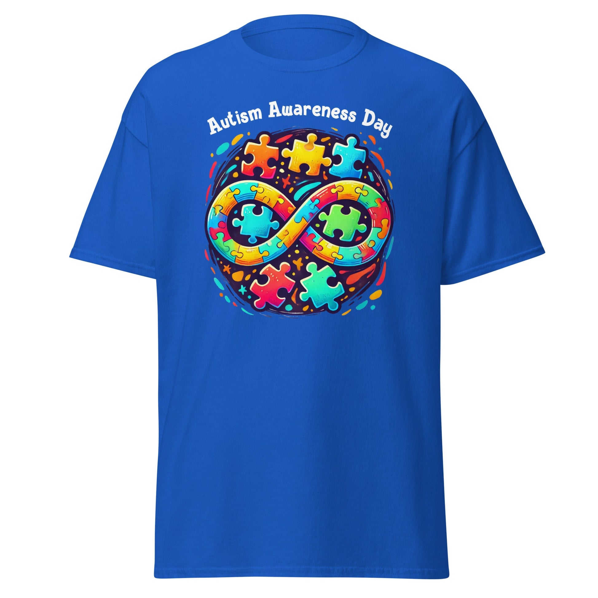 Autism Awareness Day | Autism T-Shirt - Royal - T-Shirts Online