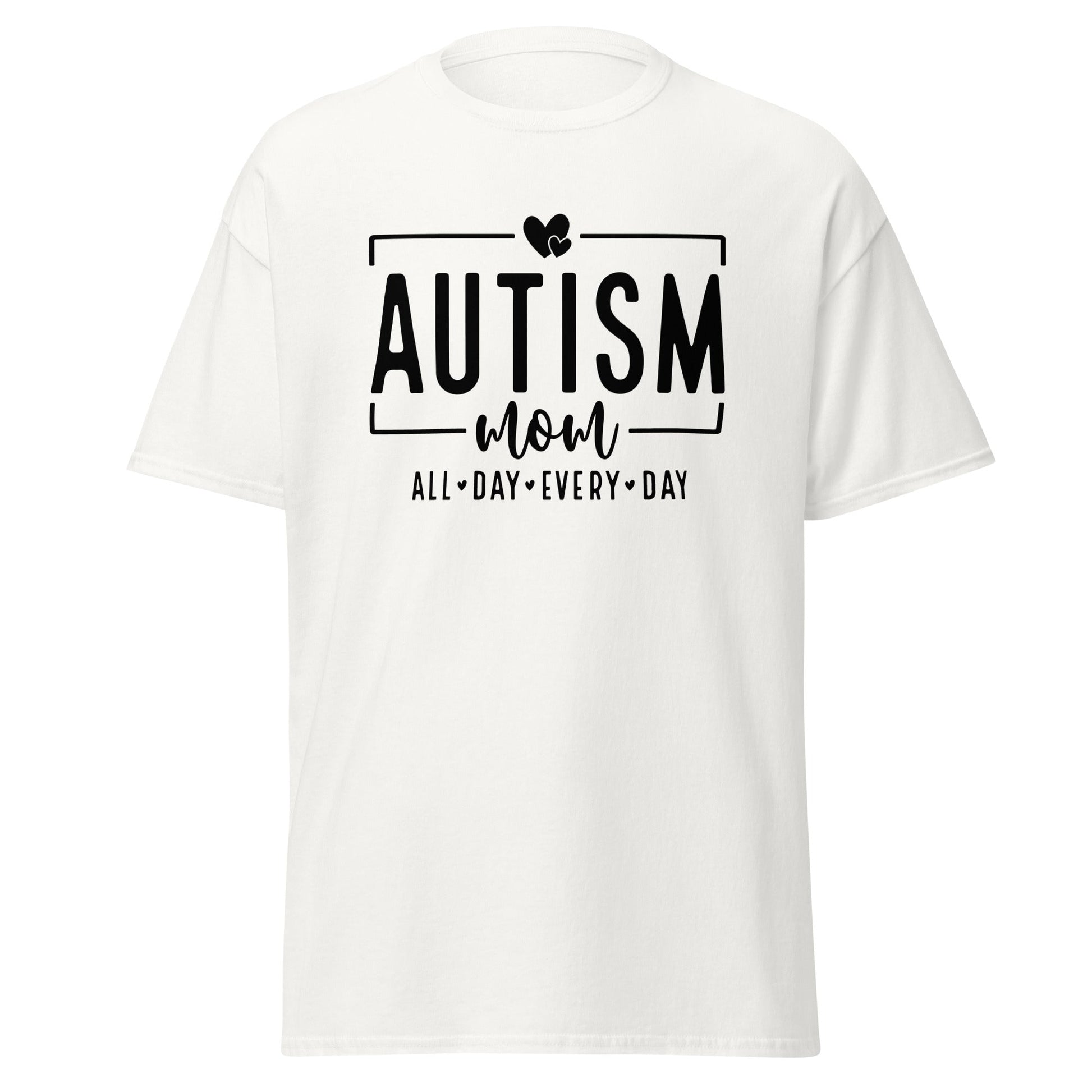 Autism Mom | Autism T-Shirt - White - T-Shirts Online