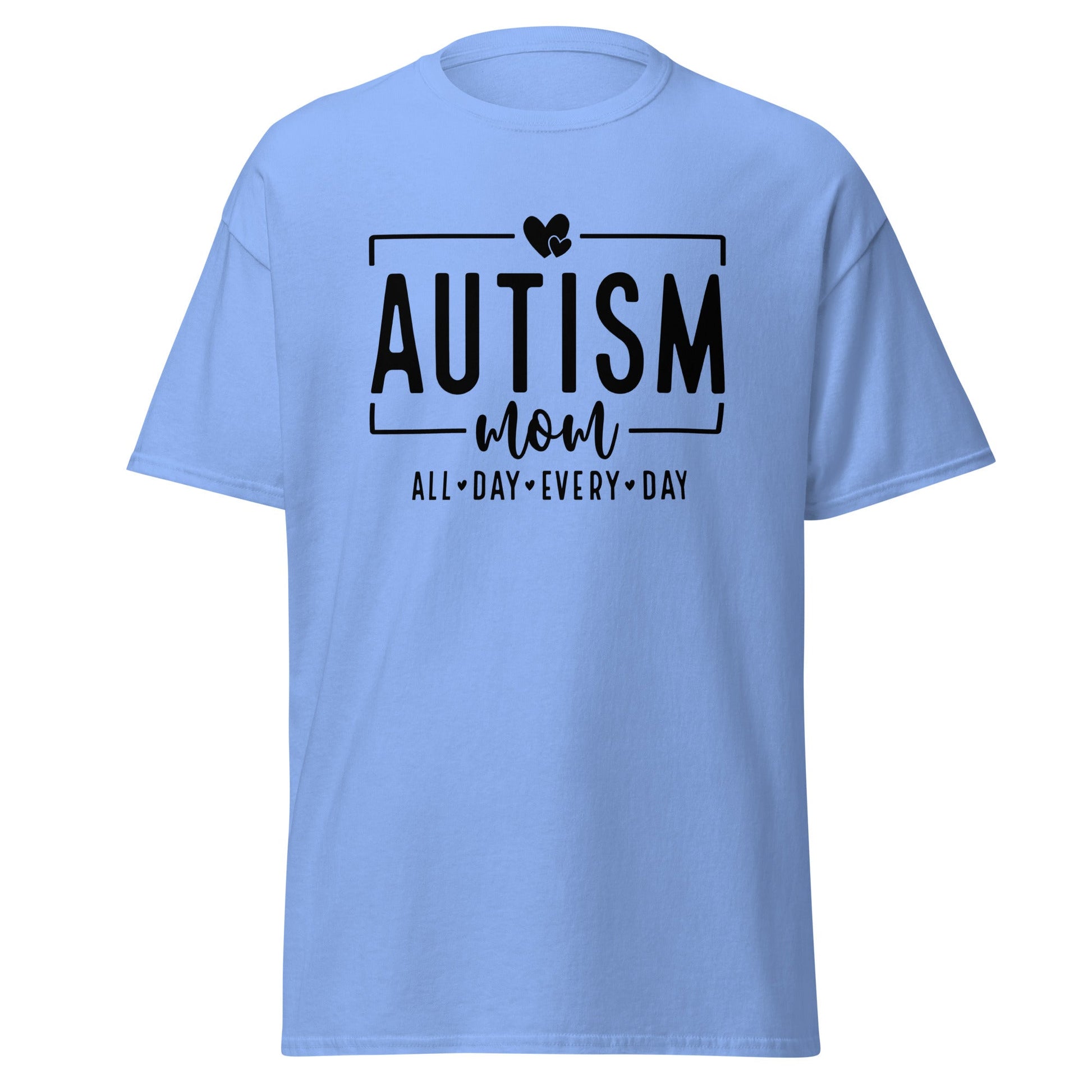 Autism Mom | Autism T-Shirt - Carolina Blue - T-Shirts Online