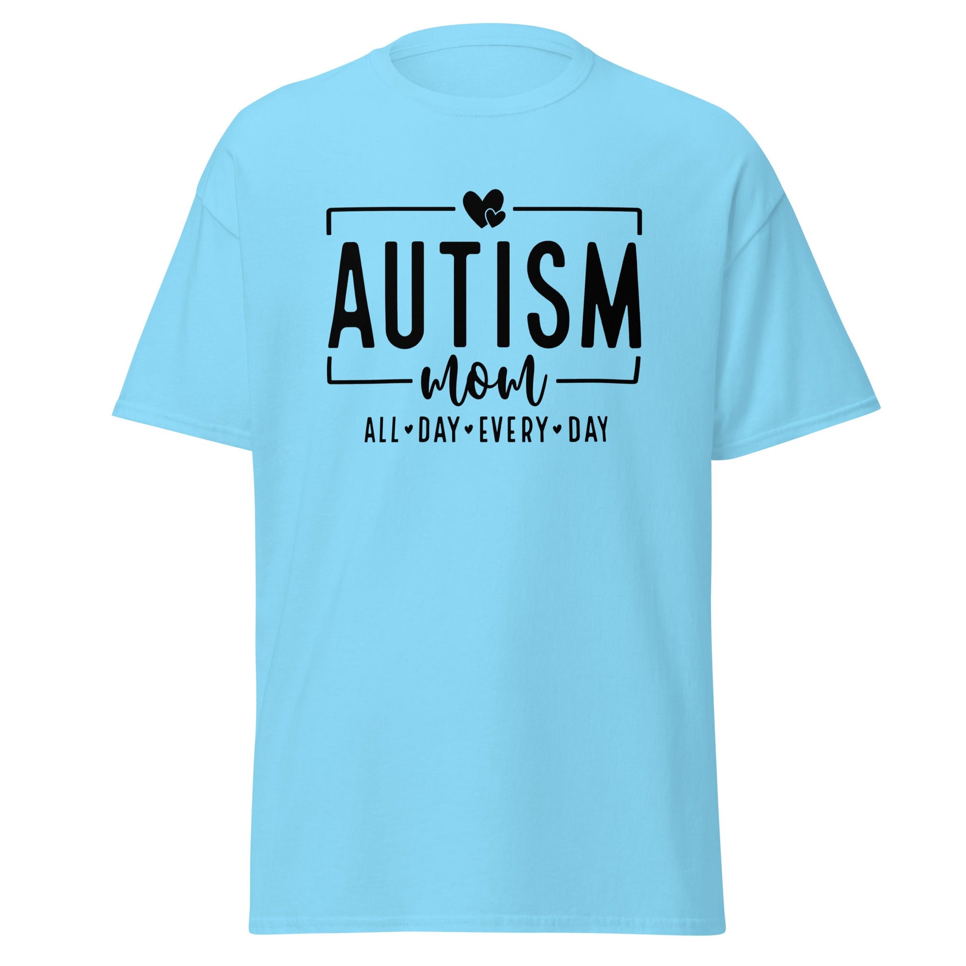 Autism Mom | Autism T-Shirt - Sky - T-Shirts Online
