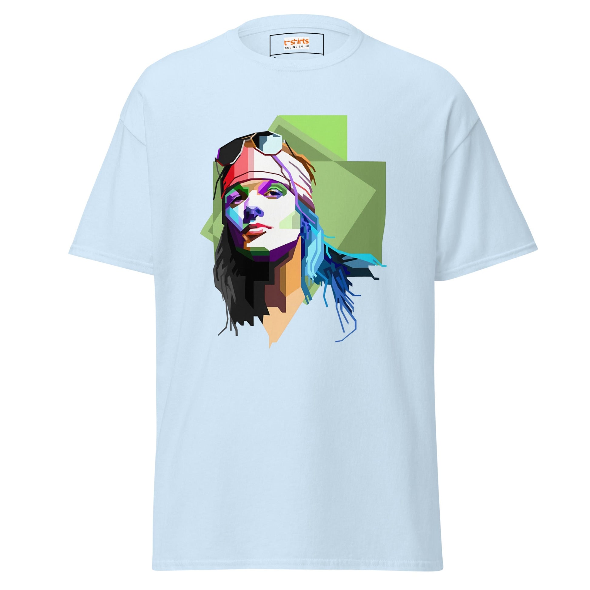 AXL | Music T-Shirt - Light Blue - T-Shirts Online