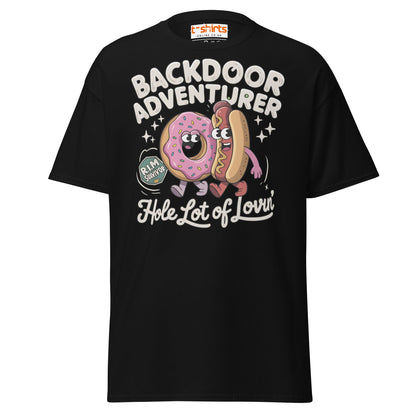Backdoor Adventurer T-Shirt - Black - T-Shirts Online