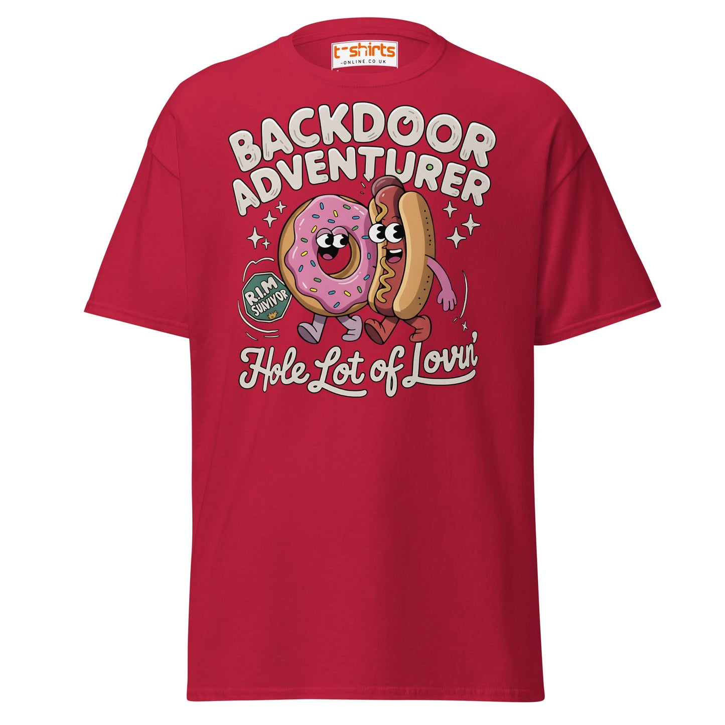 Backdoor Adventurer T-Shirt - Cardinal - T-Shirts Online
