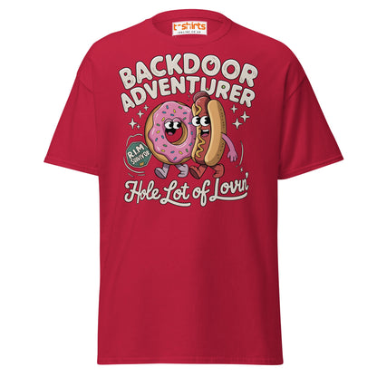 Backdoor Adventurer T-Shirt - Cardinal - T-Shirts Online