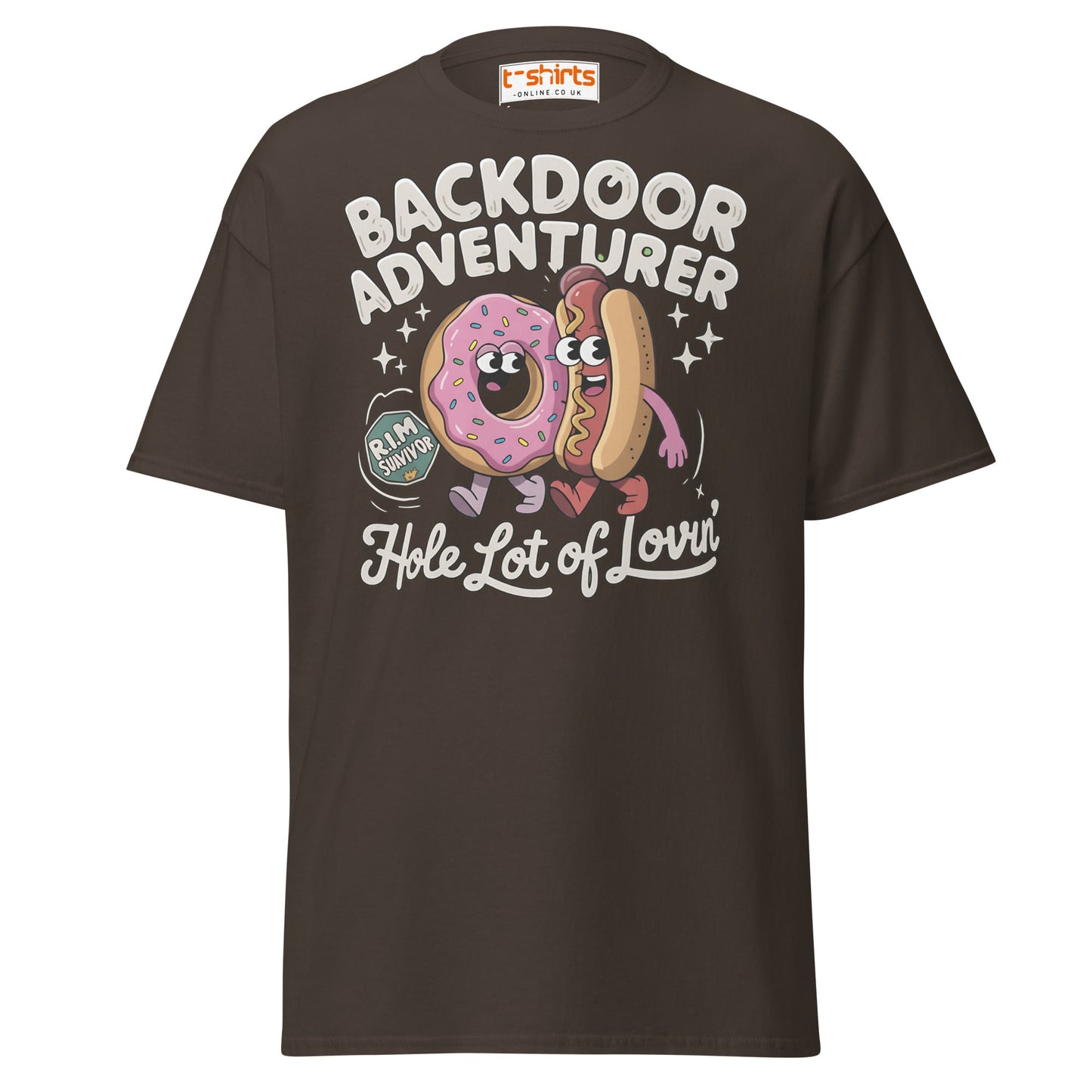 Backdoor Adventurer T-Shirt - Dark Chocolate - T-Shirts Online