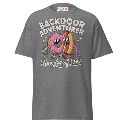 Backdoor Adventurer T-Shirt - Graphite Heather - T-Shirts Online